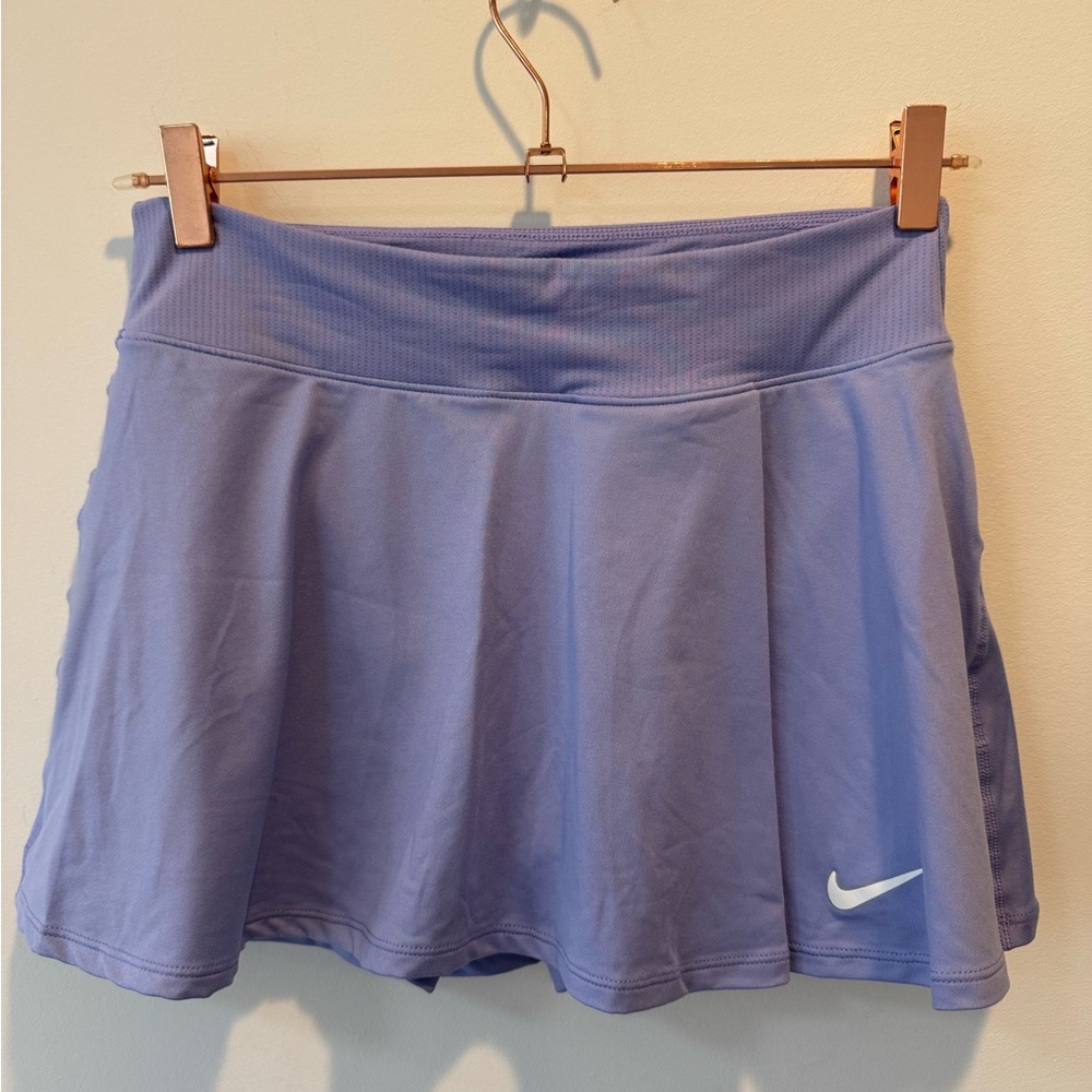 Nike Dri-FIT Victory Women's Flouncy Tennis Skirt Size S Lilac Lavender Purple